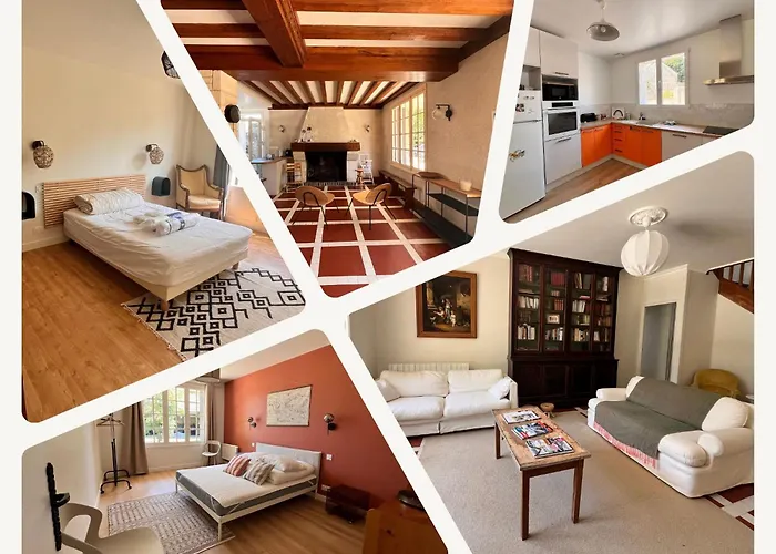 L'ecrin De Famille Maison & Bourg Gold 홈스테이 *